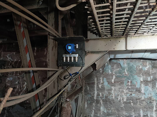 隧道多合一氣體檢測儀安裝現場