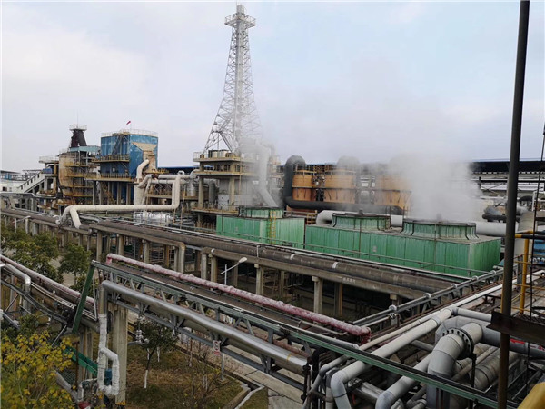 化工廠氣體檢測儀安裝現場