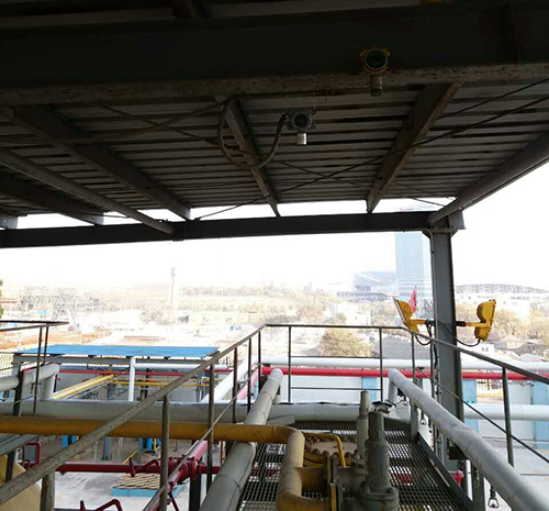 冶金廠氣體檢測儀安裝現(xiàn)場