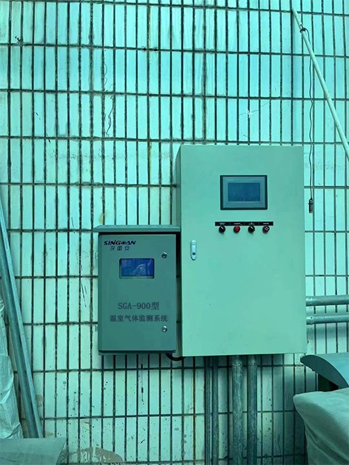 智能溫室氣體微型監測站