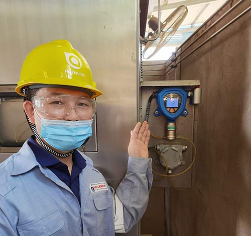 四氫噻吩氣體檢測儀現場圖