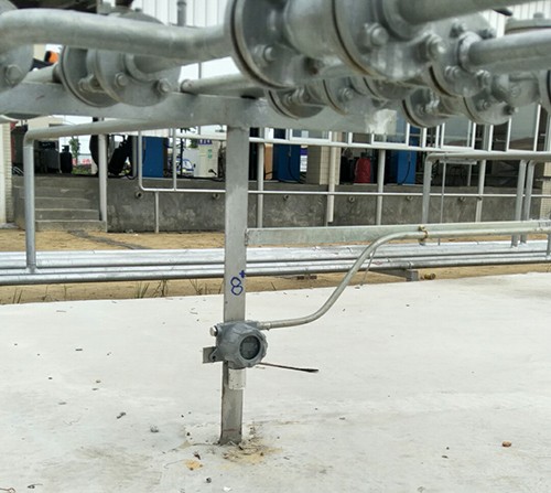 可燃氣體泄露檢測儀現場圖