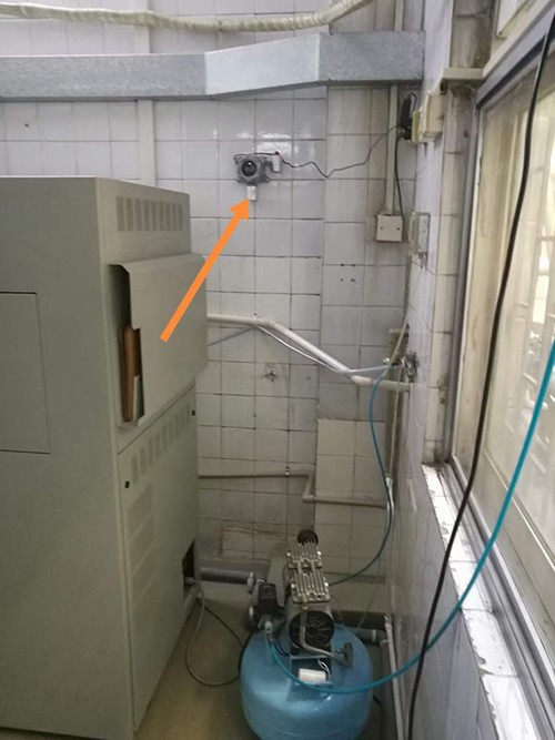 過氧化氫檢測(cè)儀安裝方案現(xiàn)場(chǎng)圖