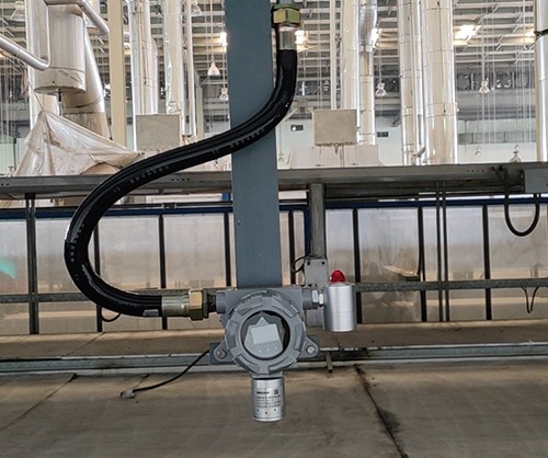 一氧化碳?xì)怏w檢測(cè)儀安裝方案圖