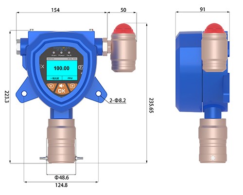 高精度泵吸式二氯甲烷檢測儀