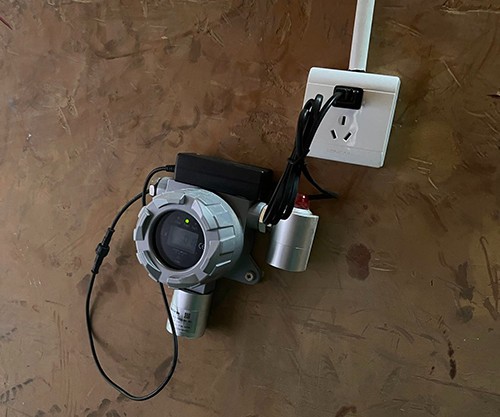 氣體檢測儀現場圖