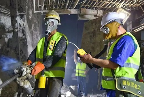 便攜式六合一有毒氣體探測報警儀