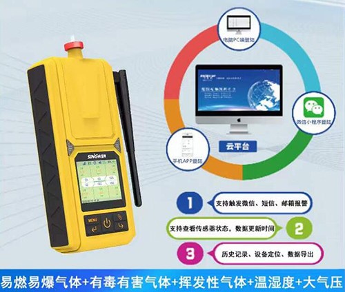 便攜式多合一液化氣泄漏探測儀