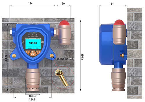 擴散式臭氧檢測儀